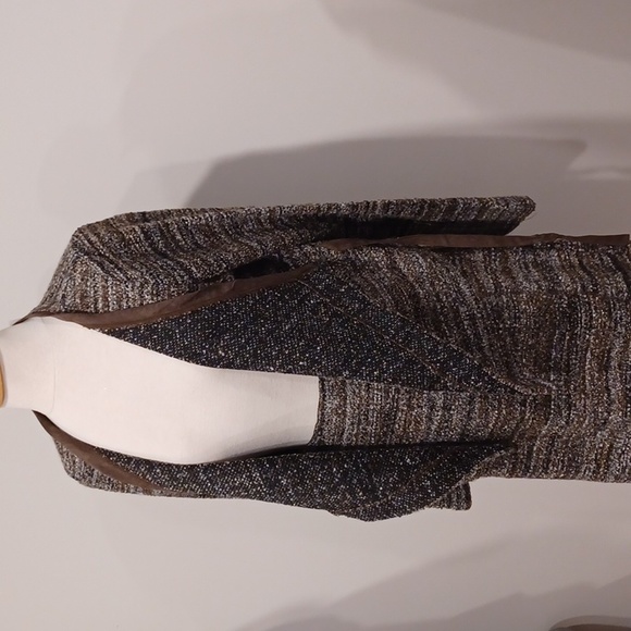 Eric Alexandre "Bark" Boucle Knit Skirt Suit NEW- Sz. 42/XL - Picture 10 of 16